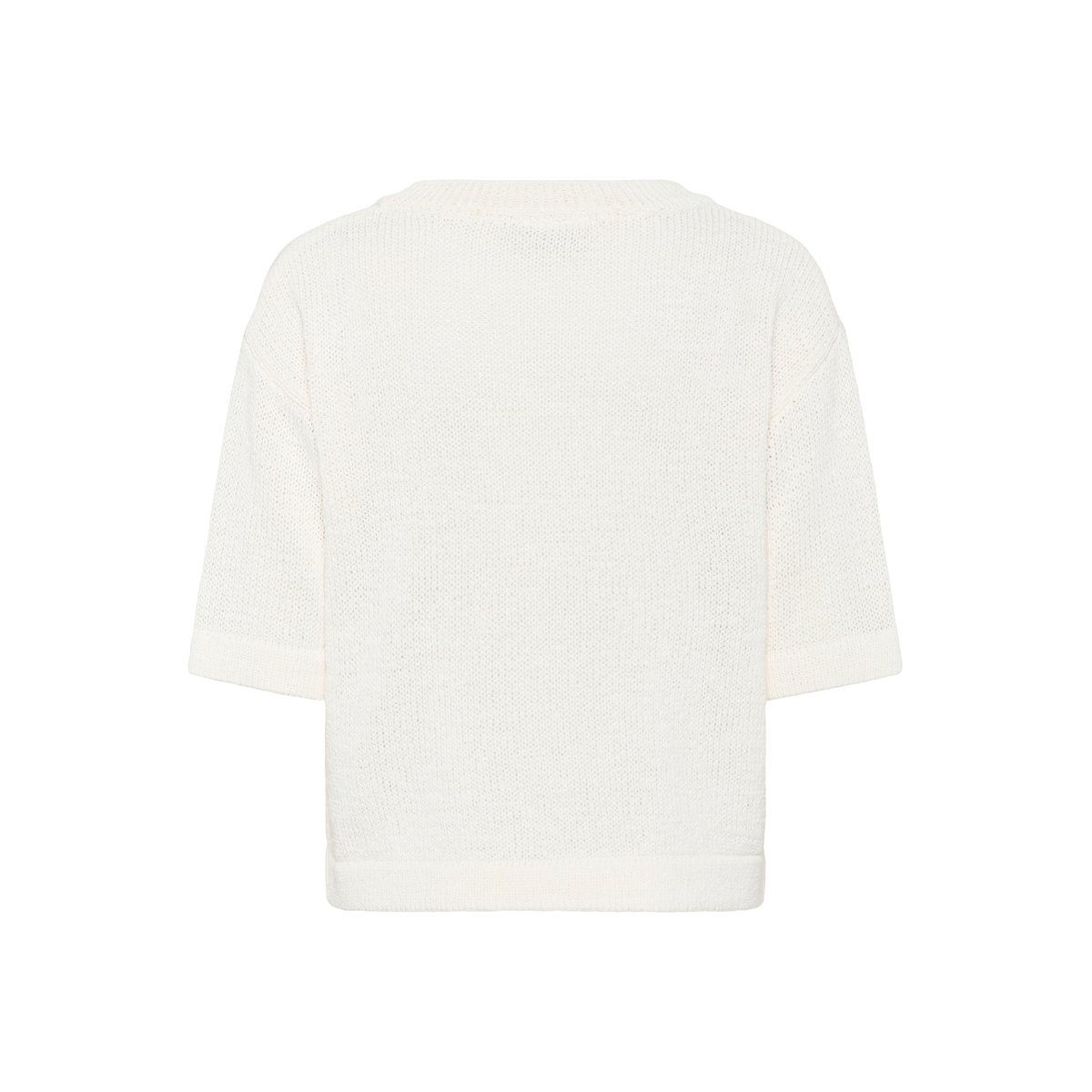 Pullover tricoté blanc, KAFFE