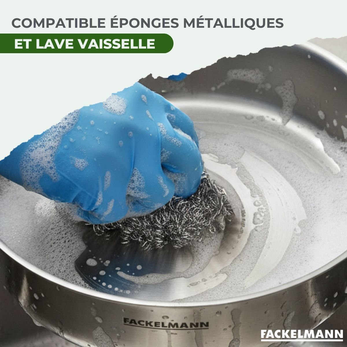 1 poêle 26cm + 2 faitouts 20/24cm + 3 casseroles 14/18cm VITA3 gris, FACKELMANN