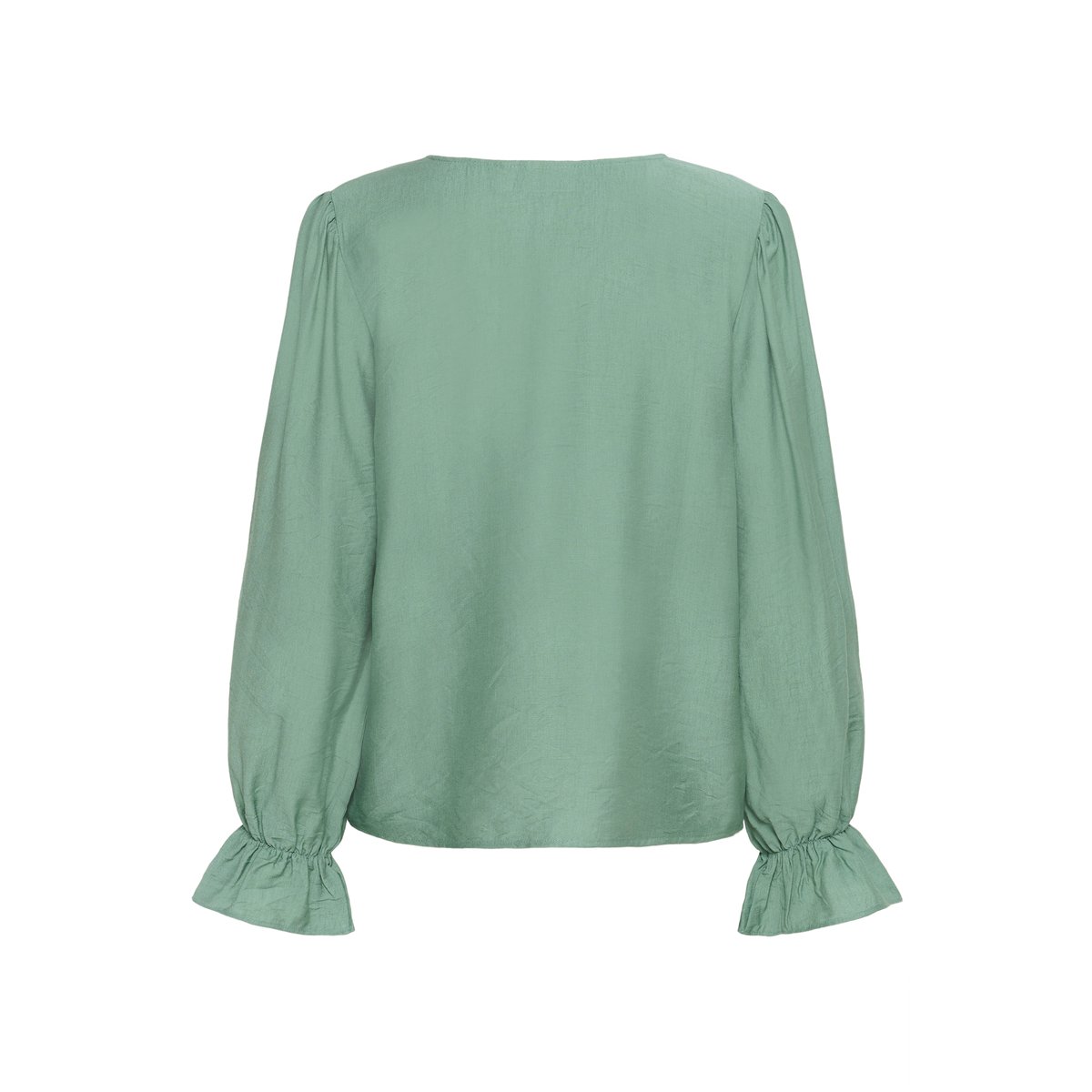 Blouse à manches longues vert sea spray cc, KAFFE
