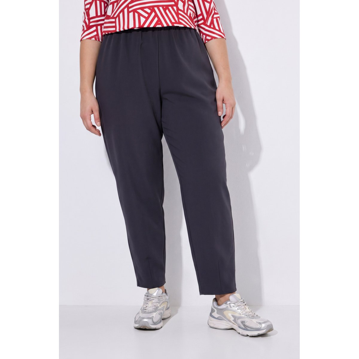 Pantalon Barrel olive foncé, ULLA POPKEN