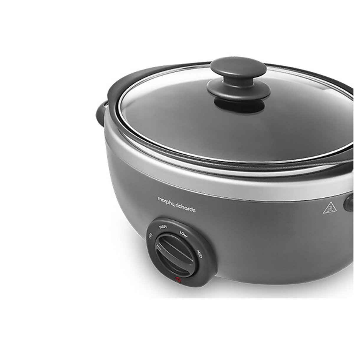 Sear & Stew 6.5L Slow Cooker - 461022 titanium, MORPHY RICHARDS