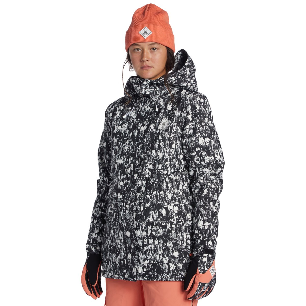 Veste de snow CRUISER. multi chair one blanc de blanc, DC SHOES