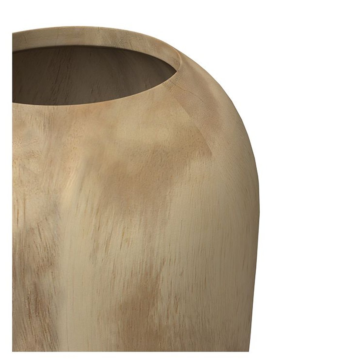 Vase décoratif en bois de suar H70 cm - MAKKAR bois, MAISON PAVANE