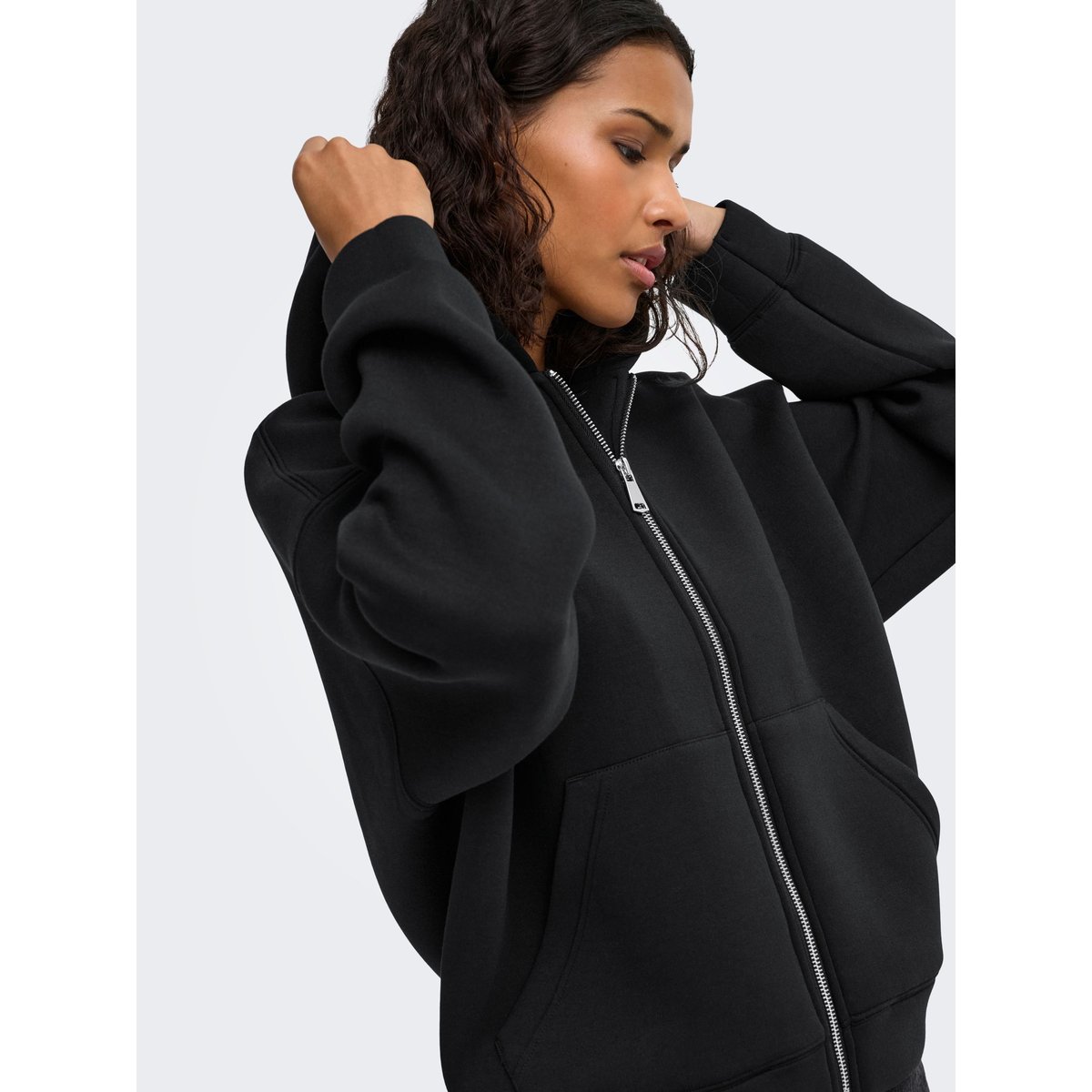 Sweat À Capuche black 1, JDY