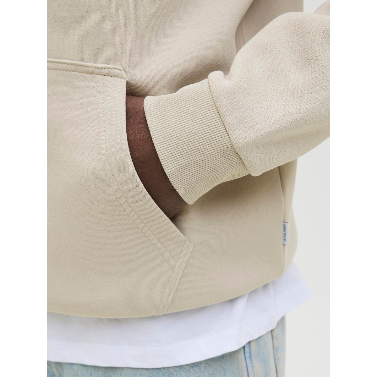 Sweat À Capuche moonbeam, JACK & JONES