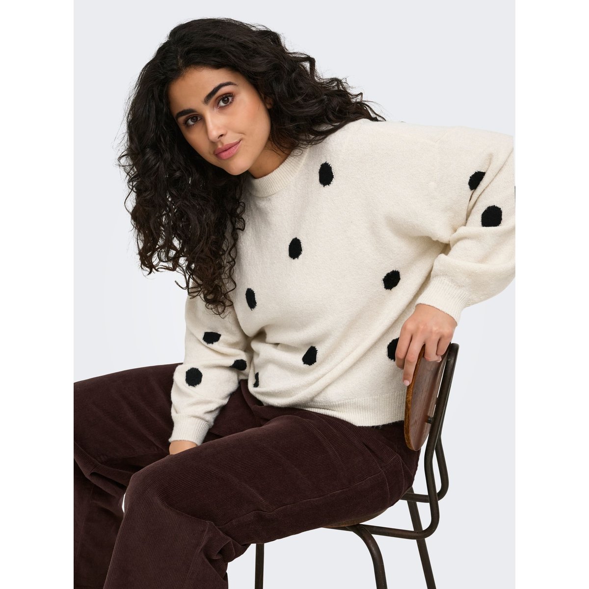 Pull En Maille birch, ONLY CARMAKOMA