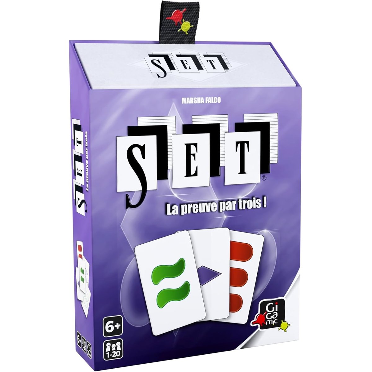 Jeu de société Set bleu, GIGAMIC