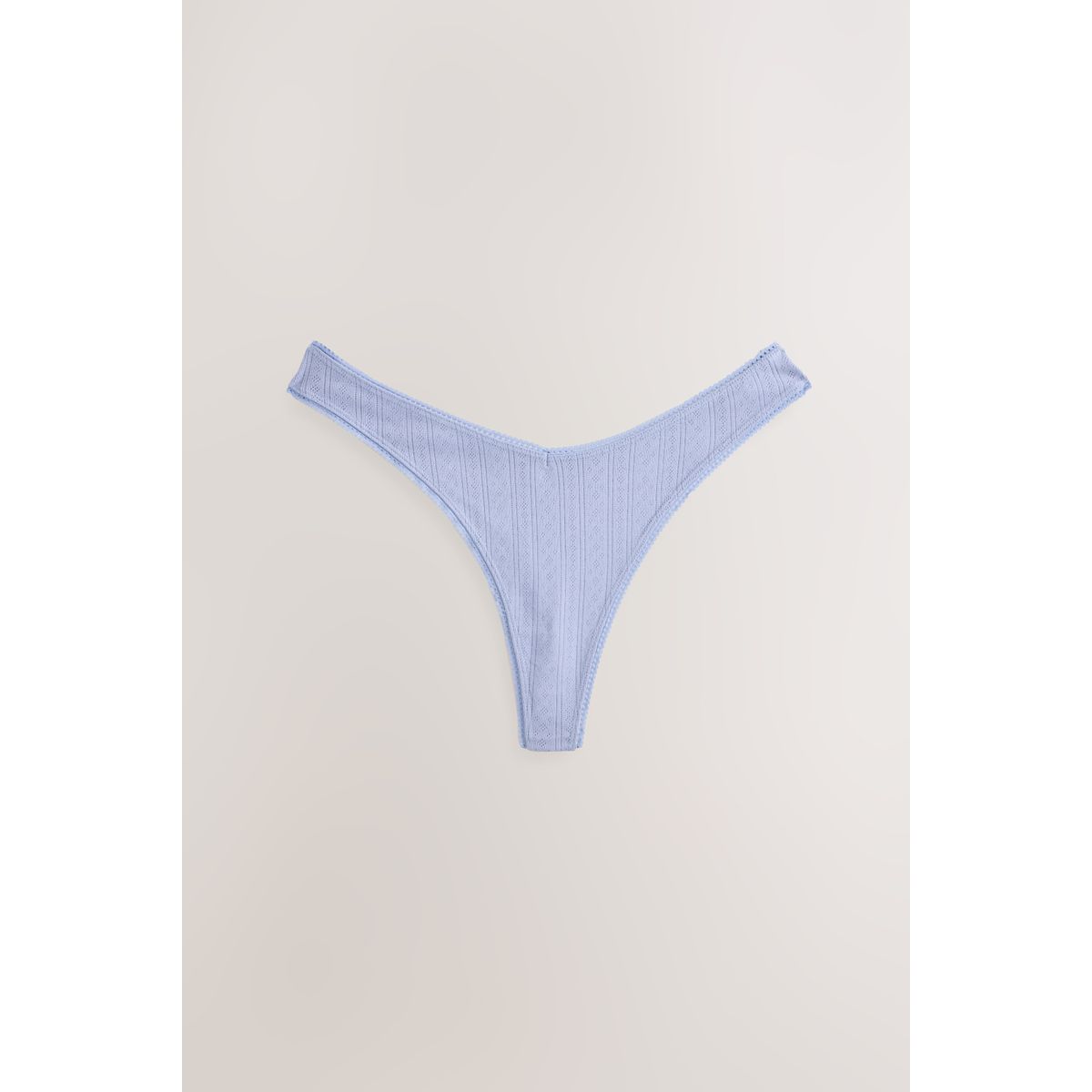 Culotte en pointelle, lot de 3 bleu/rose/crème, NEXT