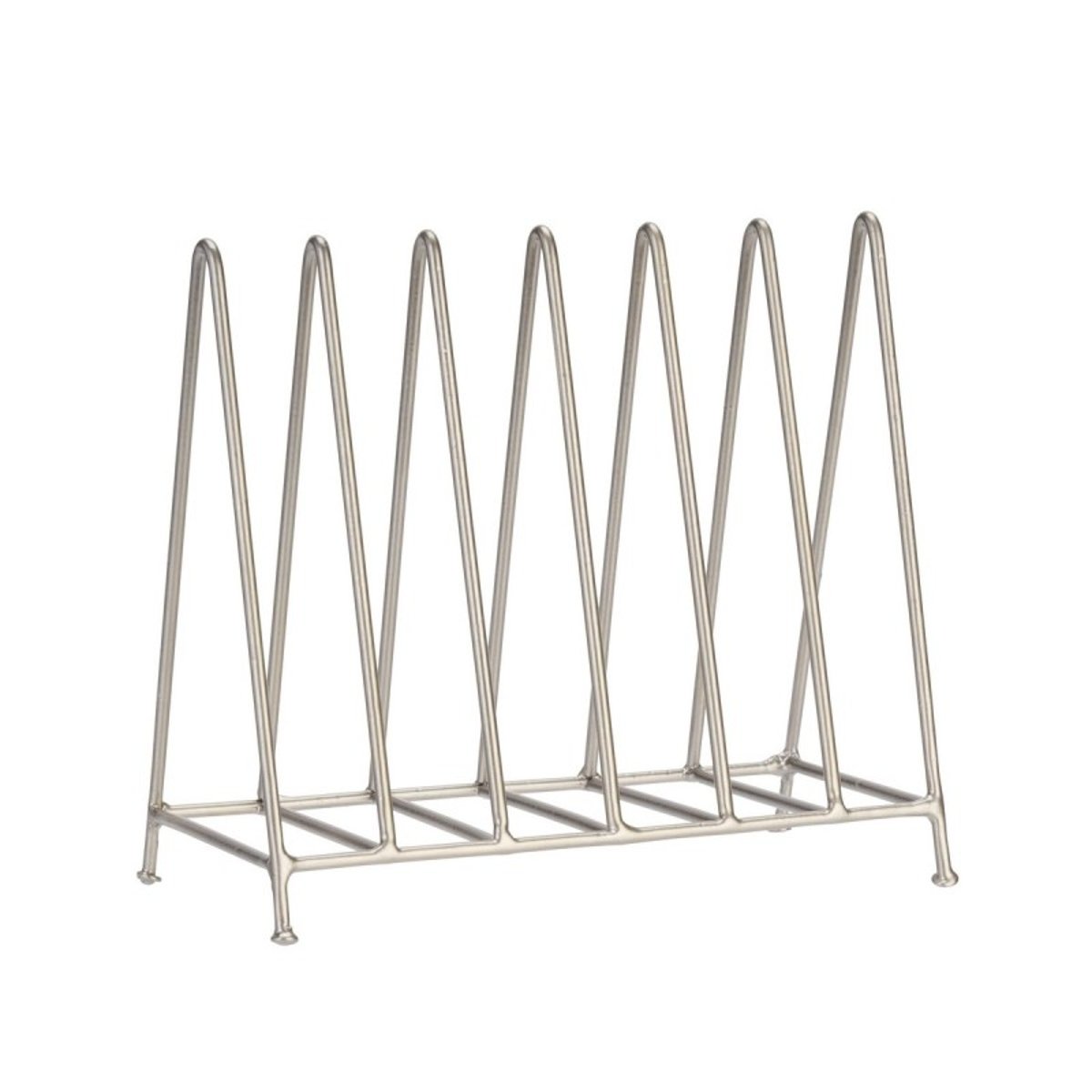 Etagère rangement assiettes métal égouttoir argent, MADAM STOLTZ