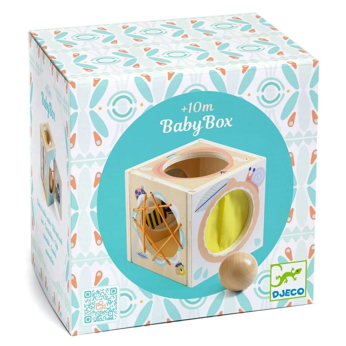 Boite de decouvertes - Babybox marron, DJECO