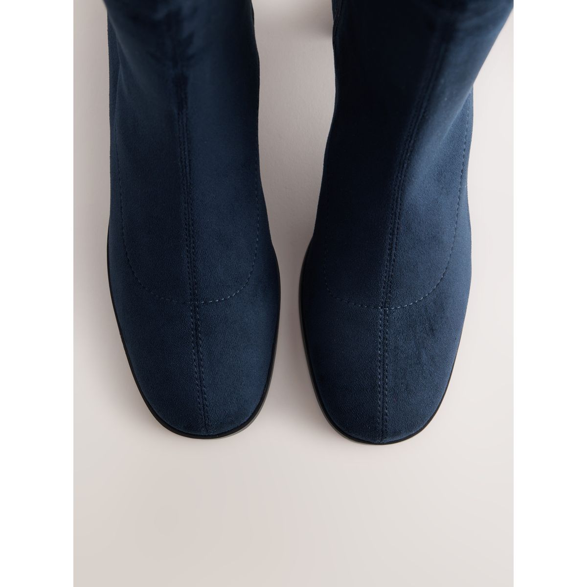 Bottines souples à bout rond forever comfort® bleu marine, NEXT