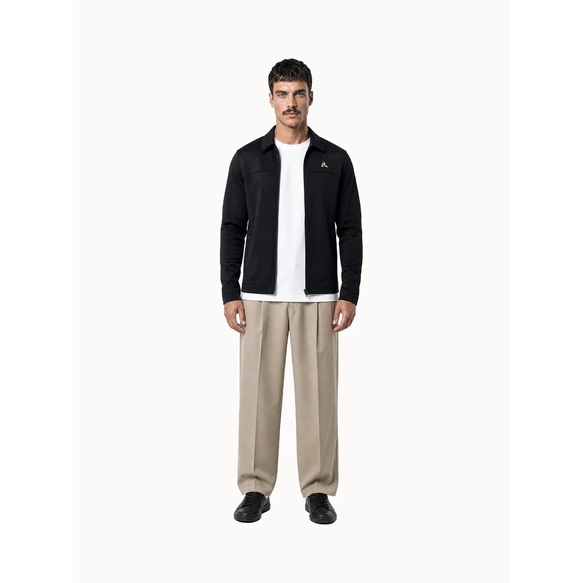 Veste zippée col polo Coq d'Or Coq d'Or black, LE COQ SPORTIF