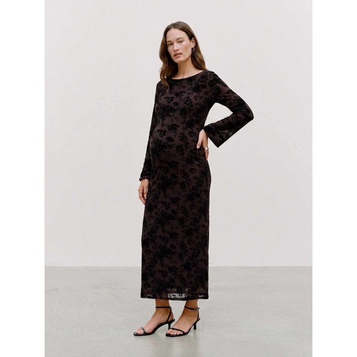 Robe marron - chocolate torte, VERO MODA