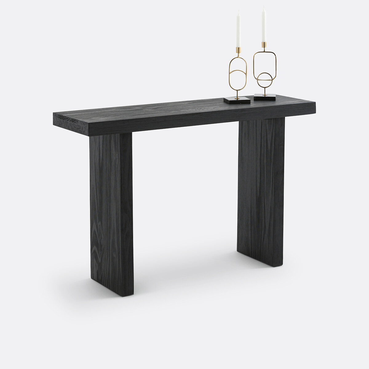 Console en pin massif, longueur 120 cm, MALIO noir, LA REDOUTE INTERIEURS