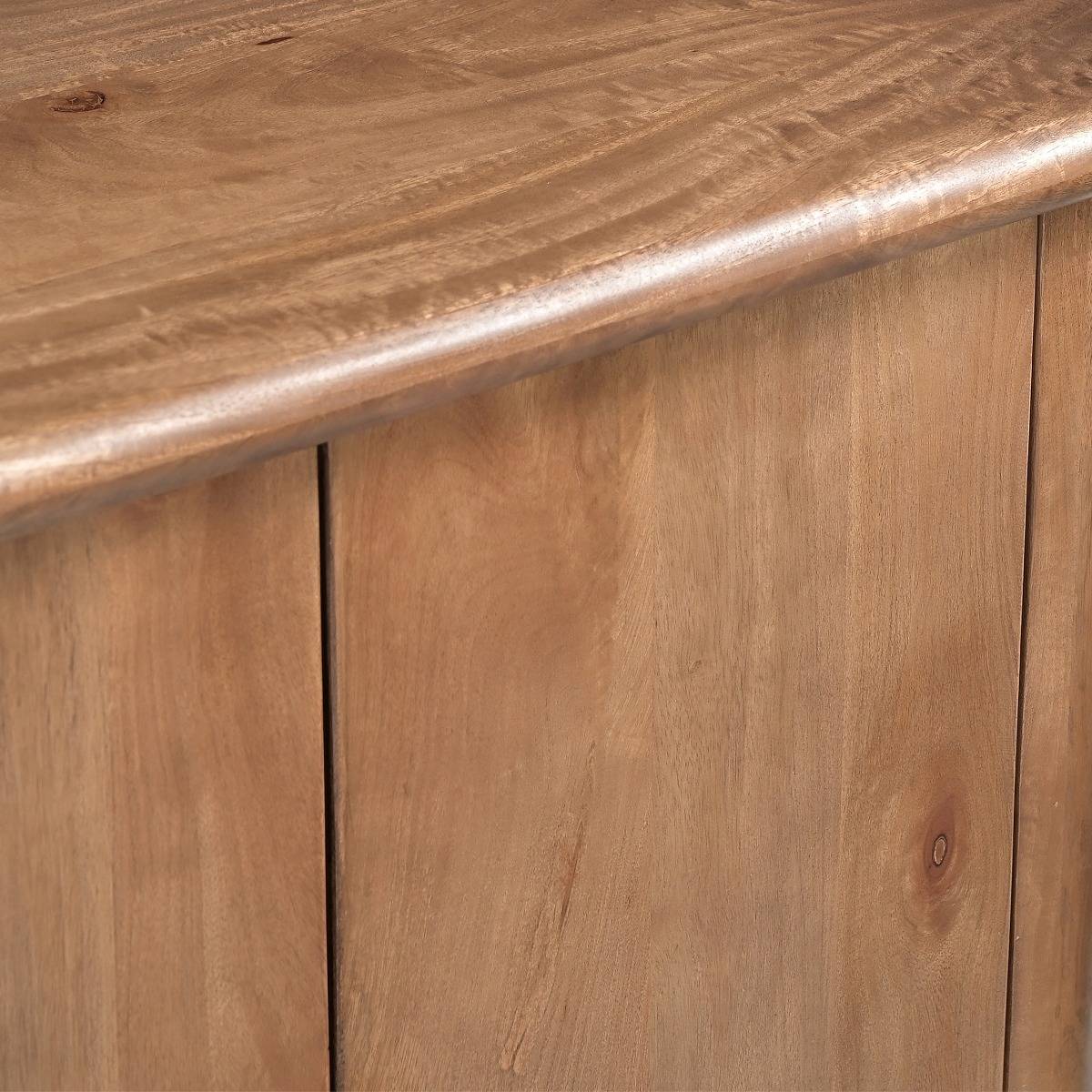 Buffet en bois de manguier ISALYNE bois foncé, MADE IN MEUBLES