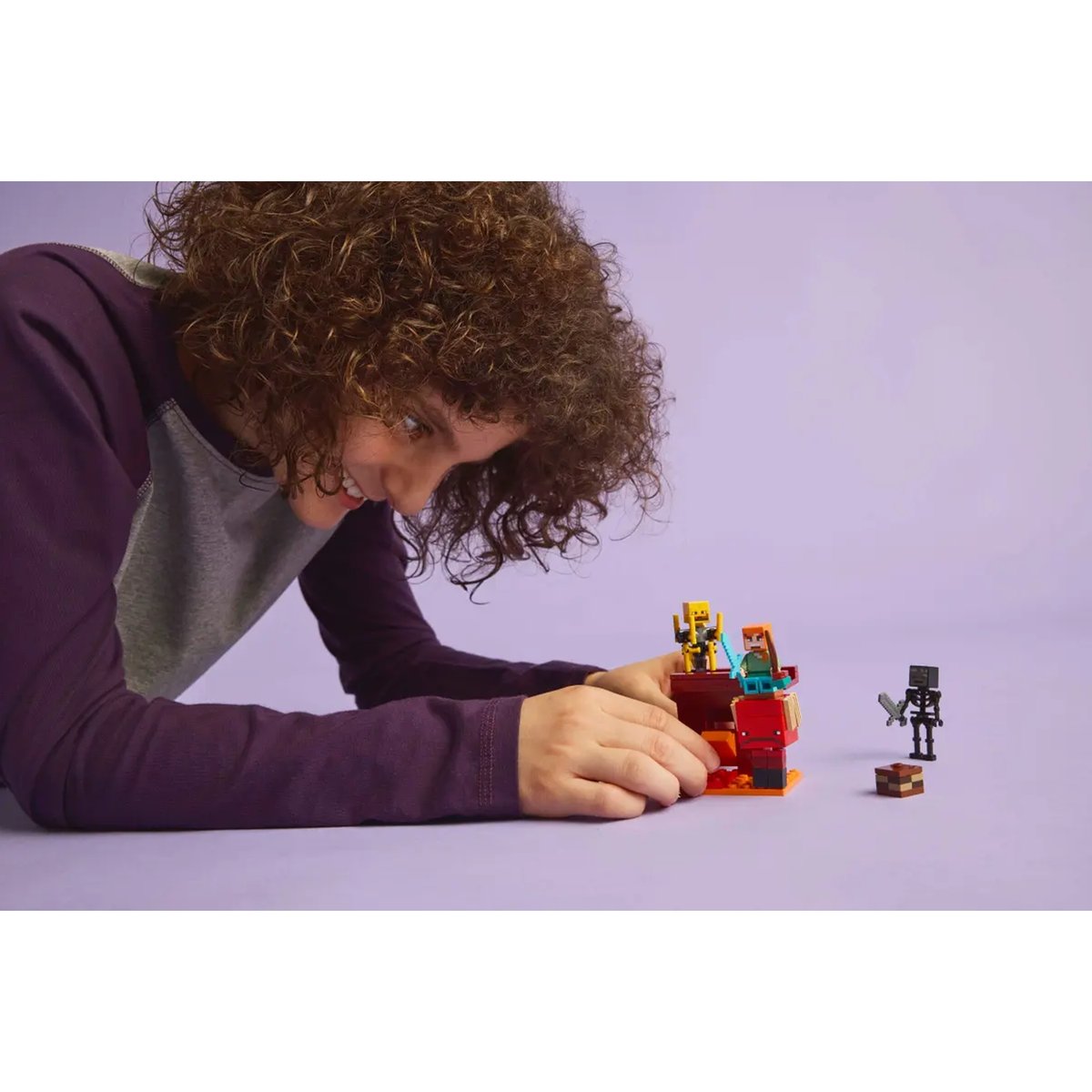 LEGO Minecraft - La bataille de la lave du Nether - 21266 multicolore, LEGO