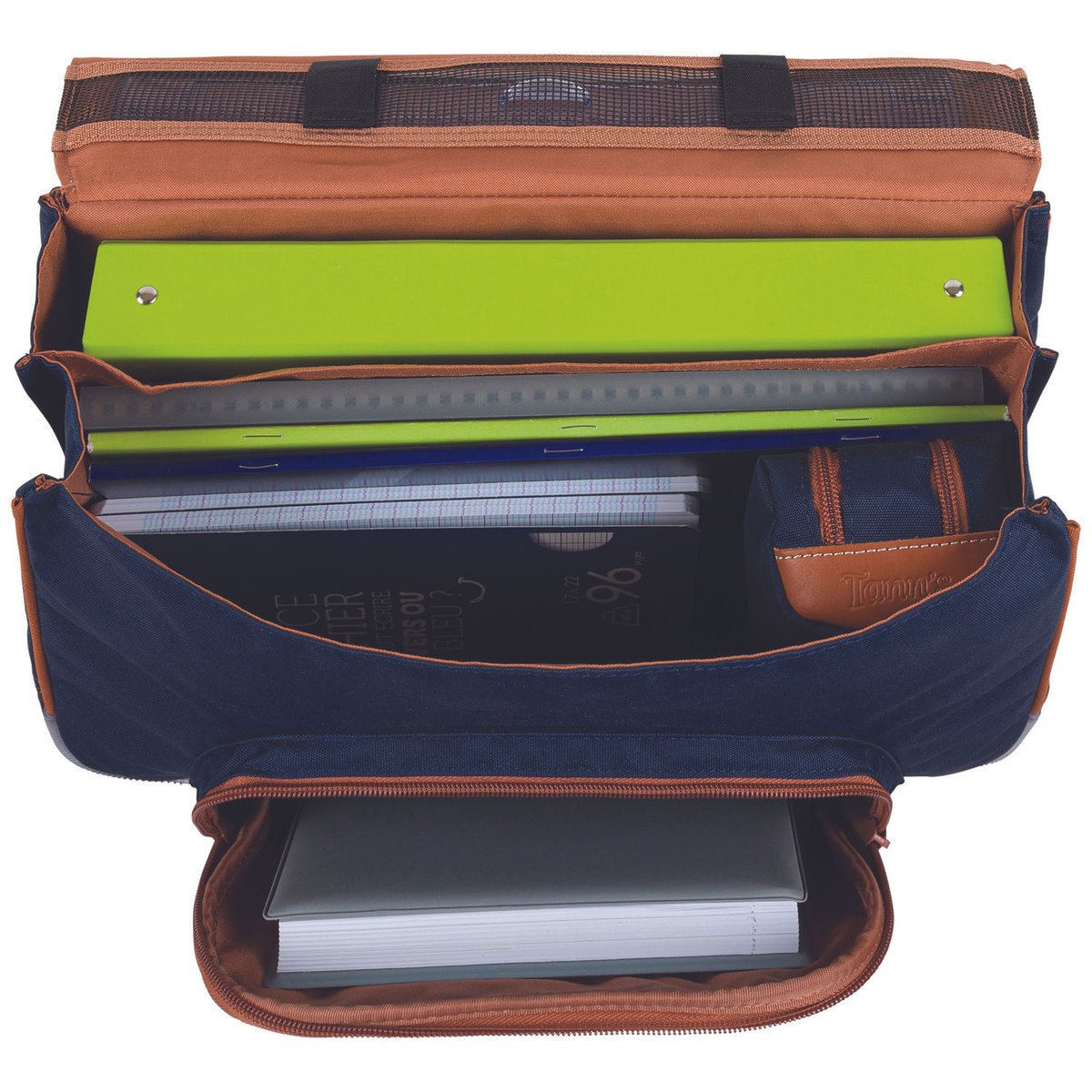 Cartable bleu marine, TANN'S