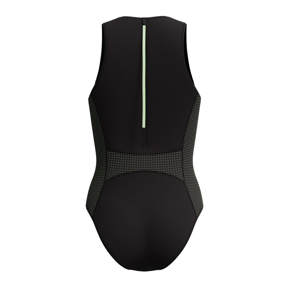 Maillot de bain 1 pièce motif/style à pois SCUBA FLEX HYDRA noir, SPEEDO