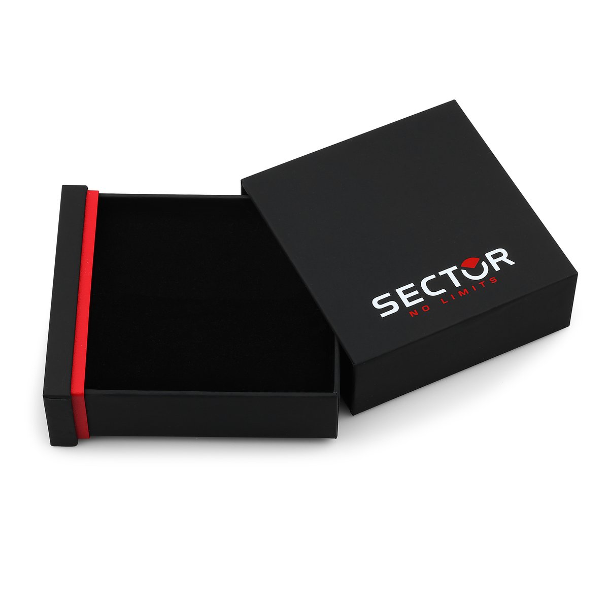 Collier en acier,cristaux, SECTOR BOLD argent, SECTOR NO LIMITS
