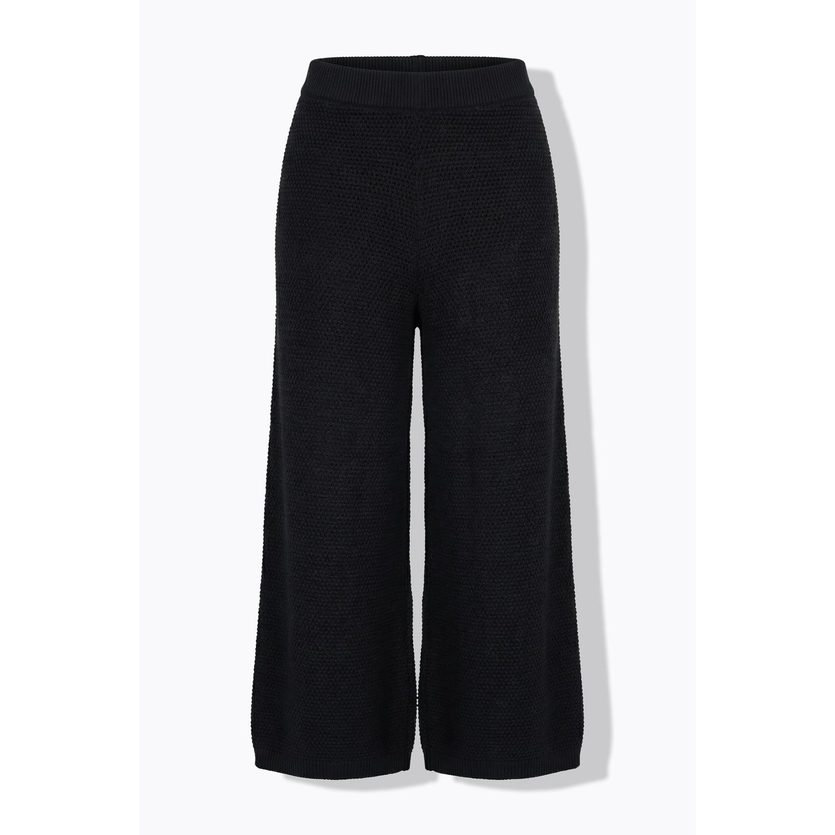 Pantalon en maille texturée noir, STUDIO UNTOLD