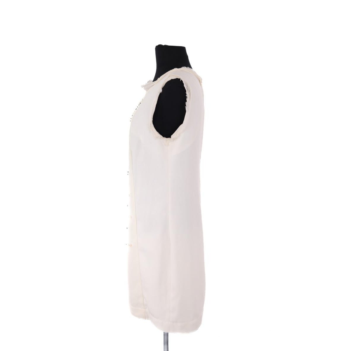 Robe - Très Bon État blanc, SANDRO