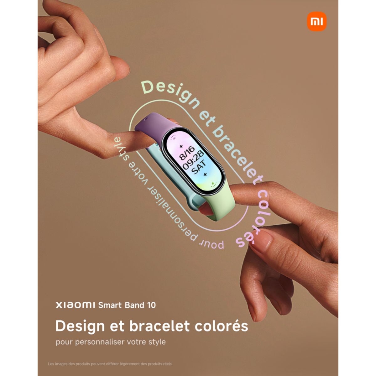 Montre santé Smart Band 10 Noir noir, XIAOMI