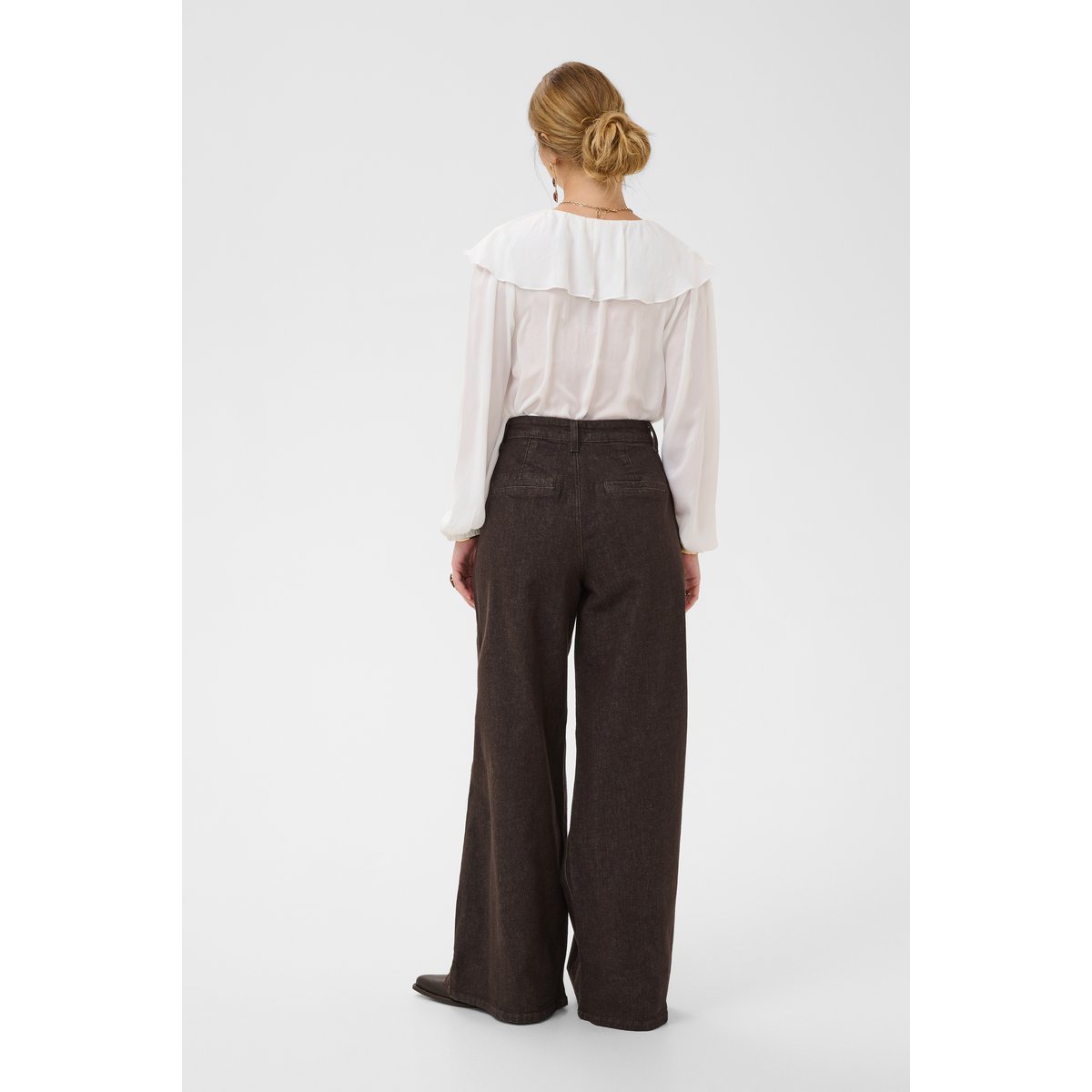 Jeans marron java, CREAM