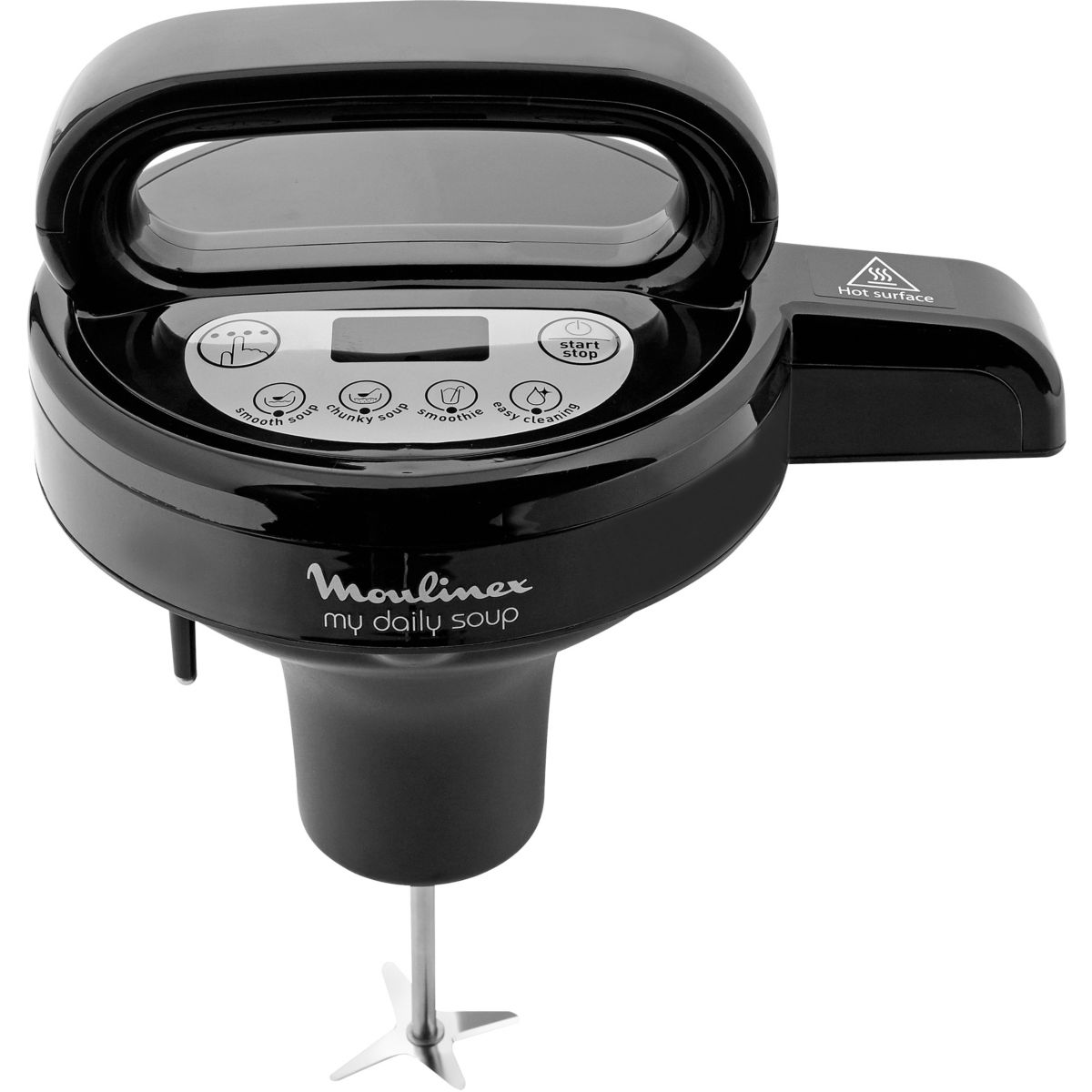 Blender chauffant My Daily Soup LM542810 noir/inox, MOULINEX
