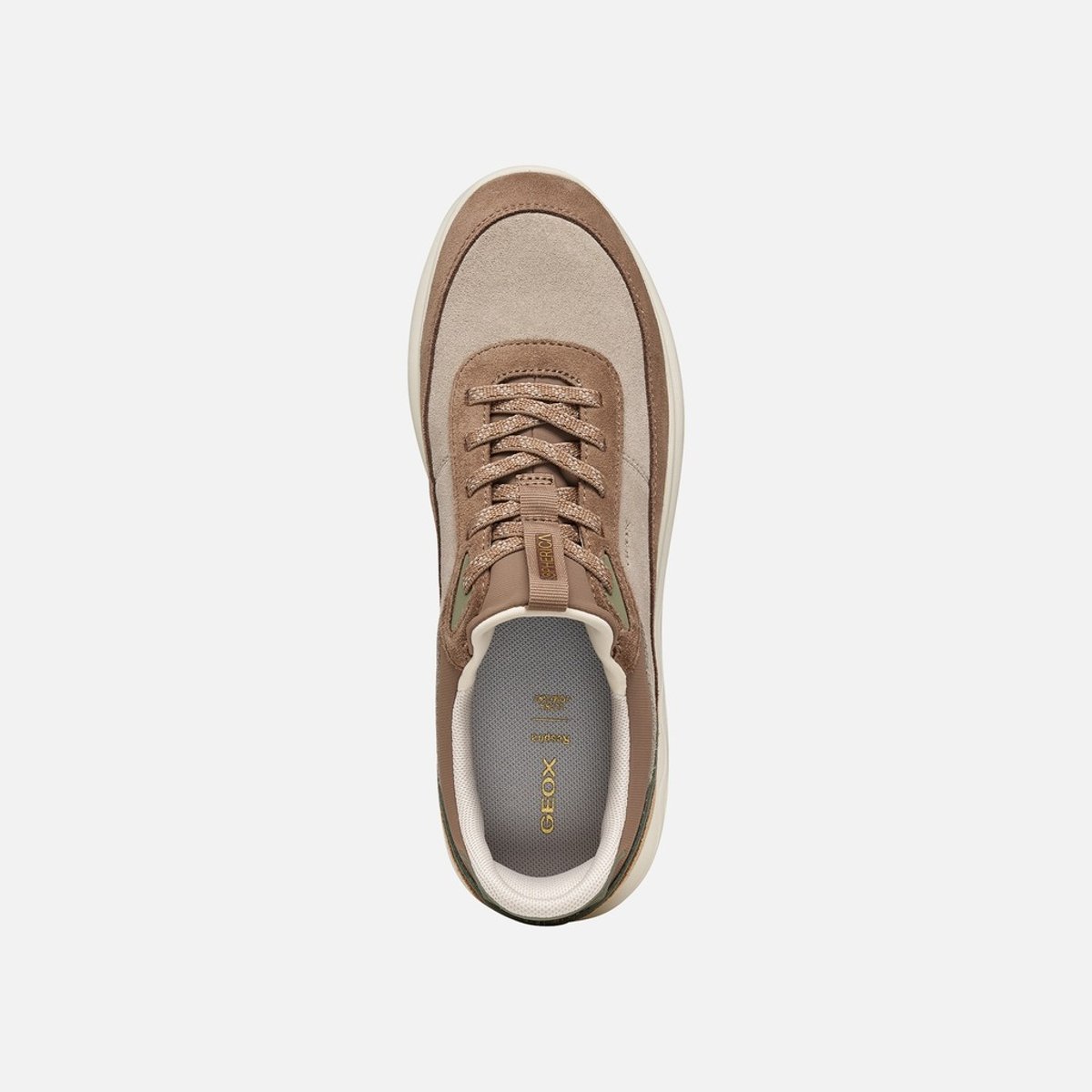Baskets D SPHERICA PLUS beige/marron clair, GEOX