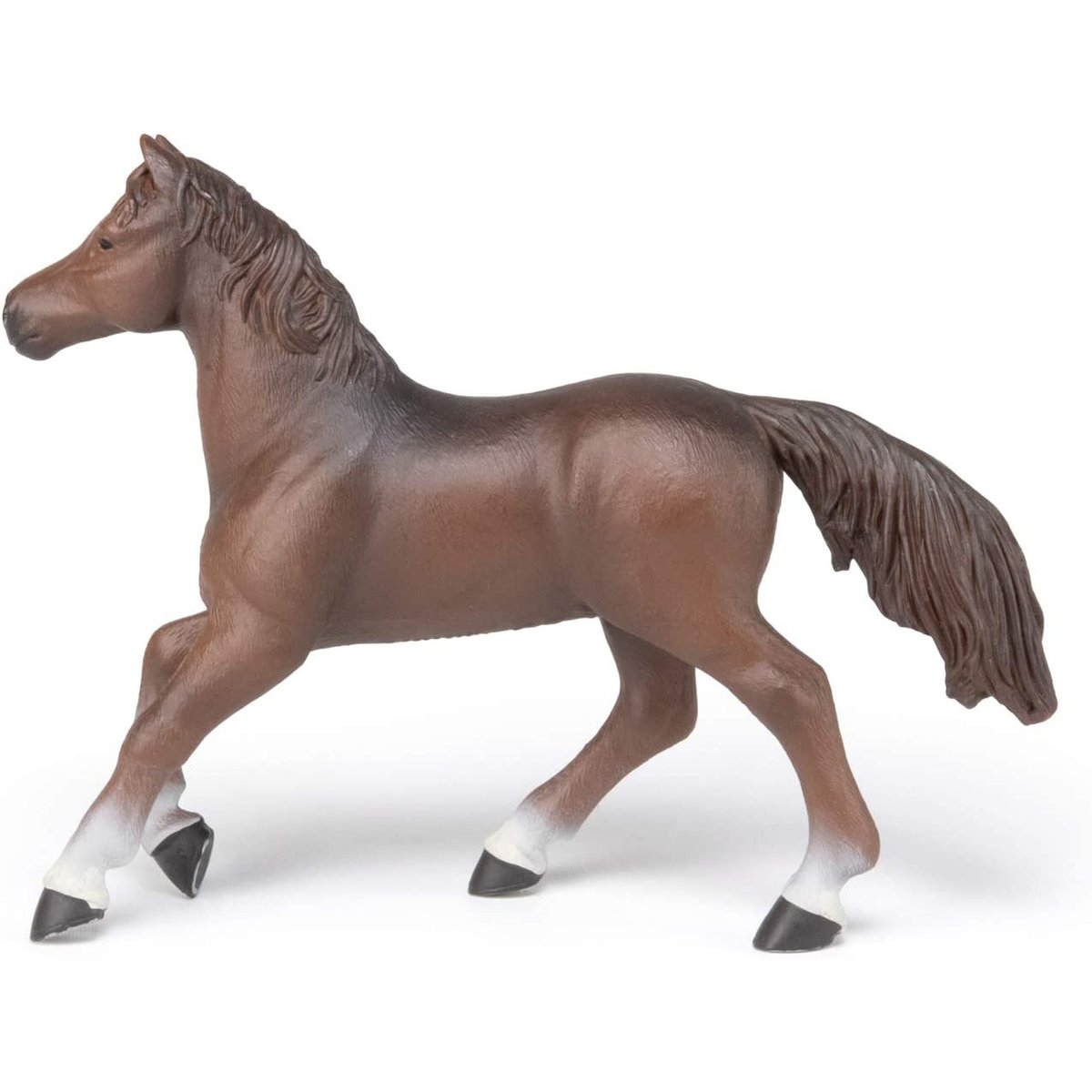 Figurine Jument Anglo arabe marron, PAPO