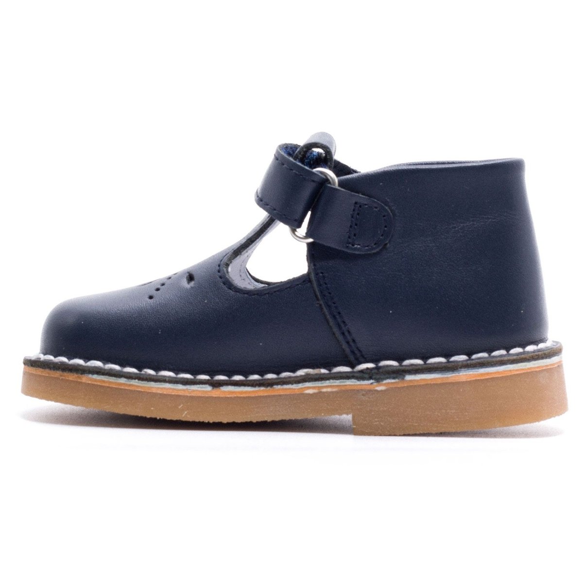 Boni Mini George - sandale bebe fermée bleu marine, BONI&SIDONIE