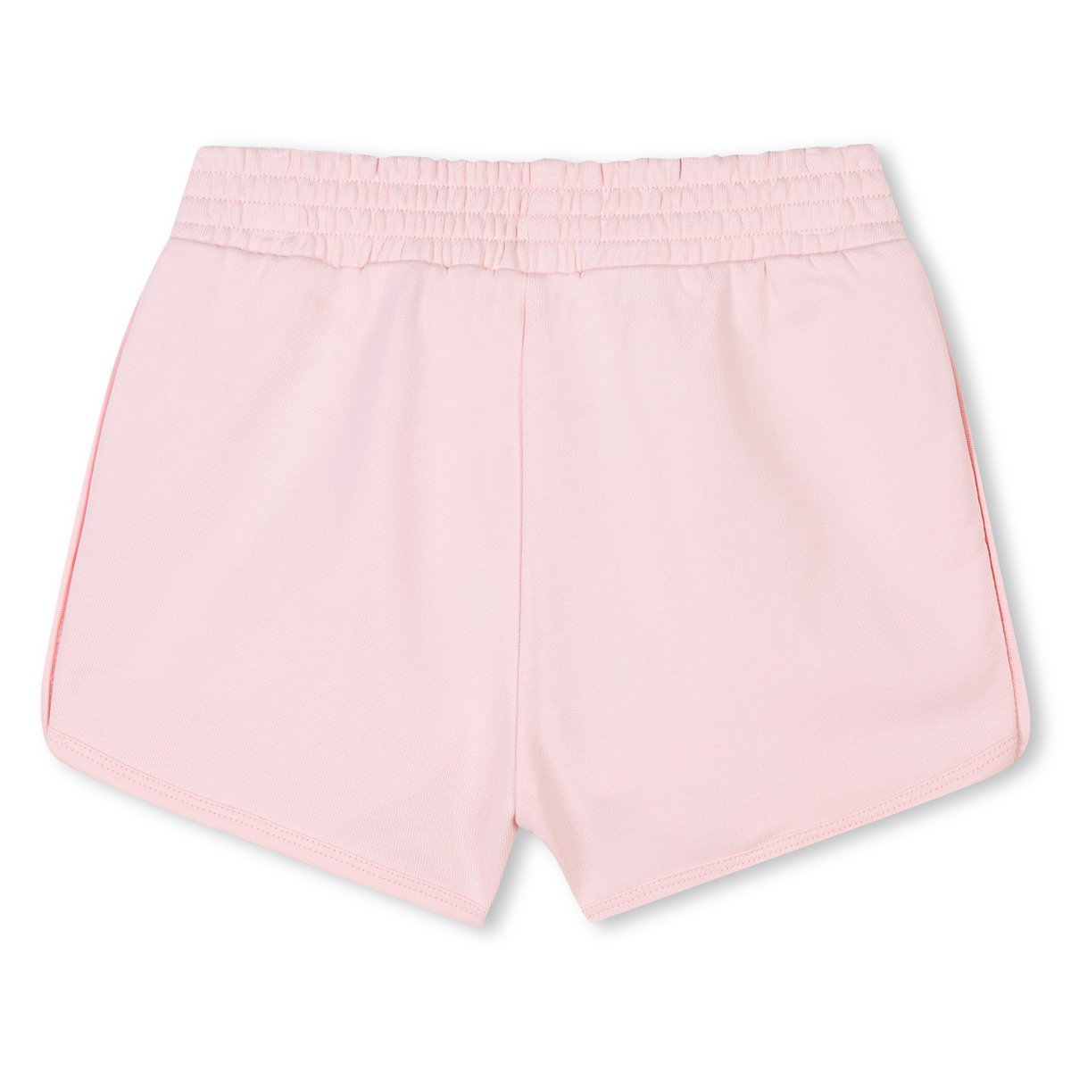 Shorts con righe in paillettes pale rose, BILLIEBLUSH