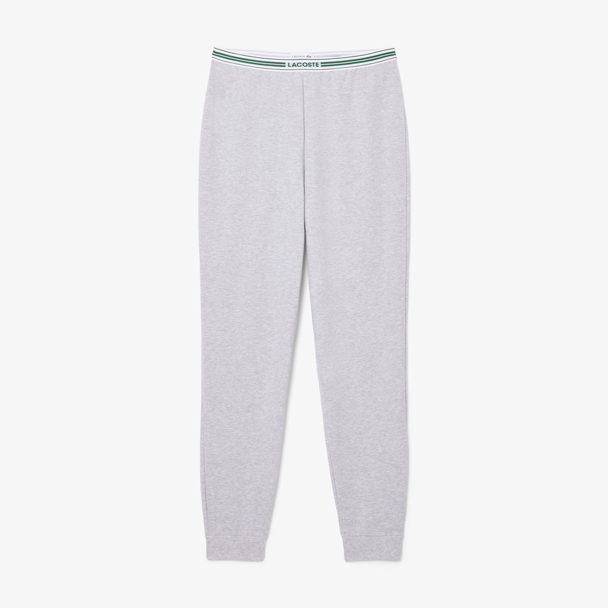 Pantalon de survêtement d'intérieur coton gris-cca, LACOSTE
