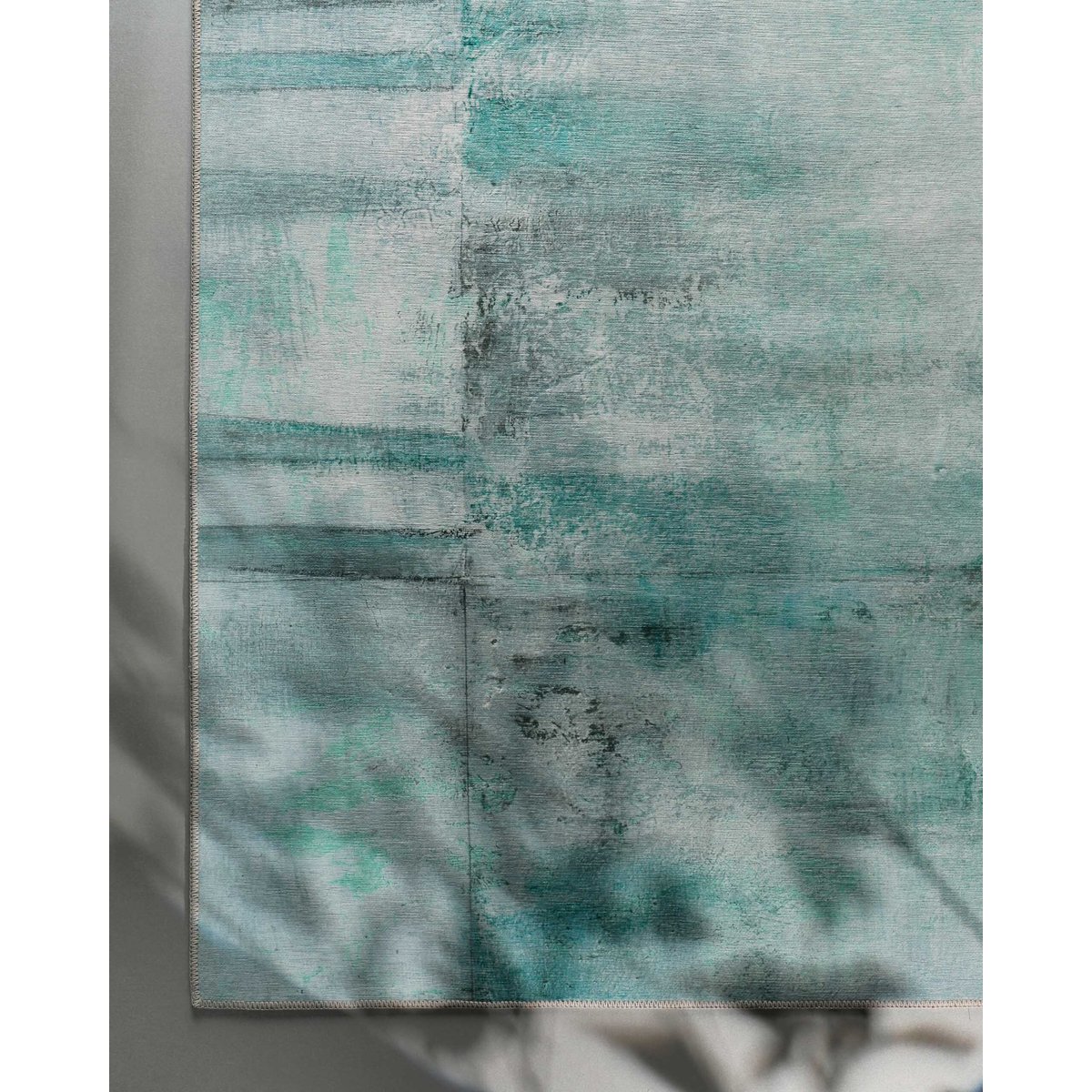 WECONhome Maui, tissé machine, coton, tapis tissé plat, certifié OEKO-TEX® (n° D20-0634) (70 x 120 cm, pétrole) , Maui pétrole, ESPRIT