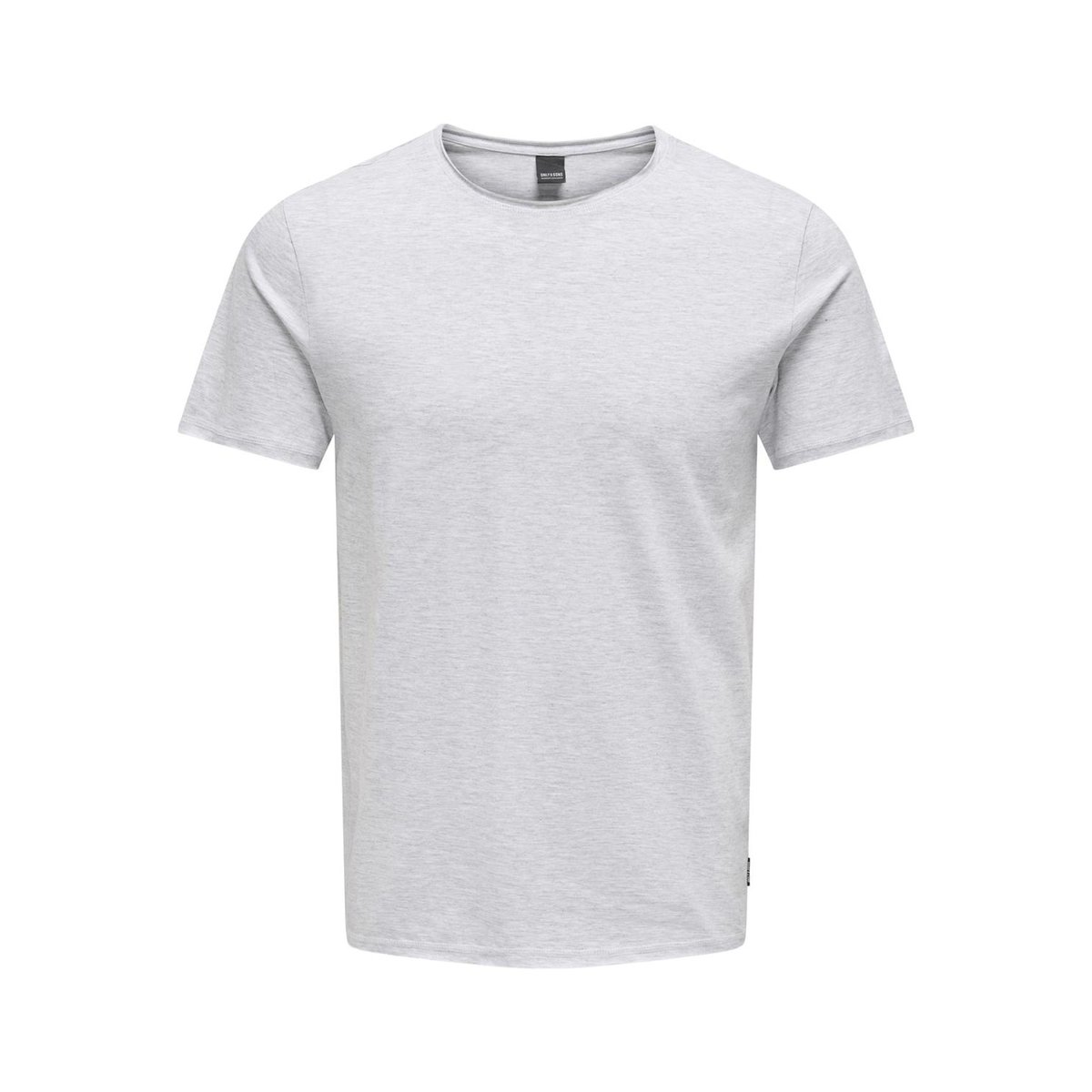 Tee Shirt Col Rond Uni, Manches Courtes white, ONLY & SONS