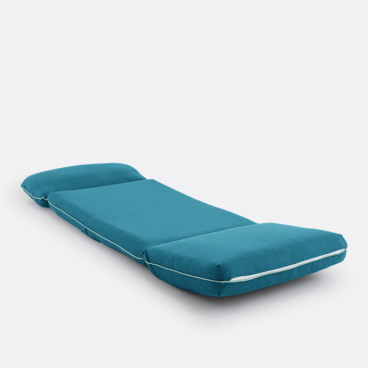 Chauffeuse multi-position ESERITA bleu canard, LA REDOUTE INTERIEURS