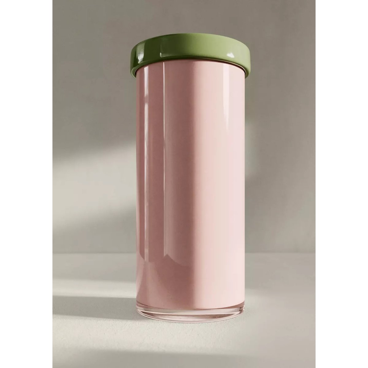 Vase 100 % cristal bicolore violet clair/pastel, MANGO HOME