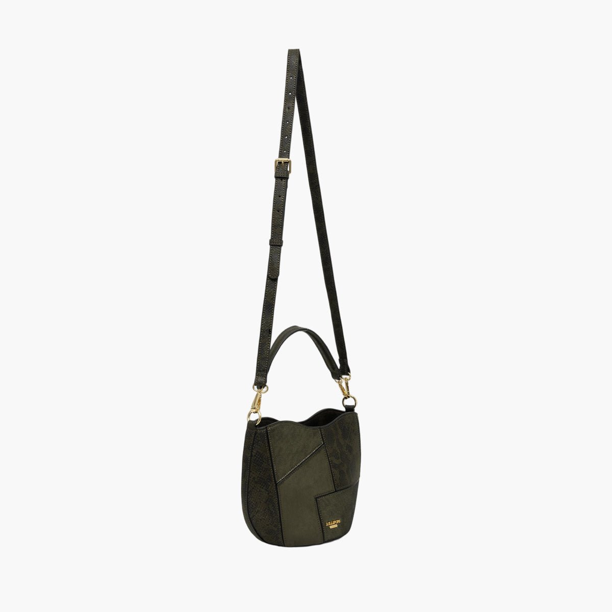 Petit sac seau Trusty doré,kaki, LOLLIPOPS
