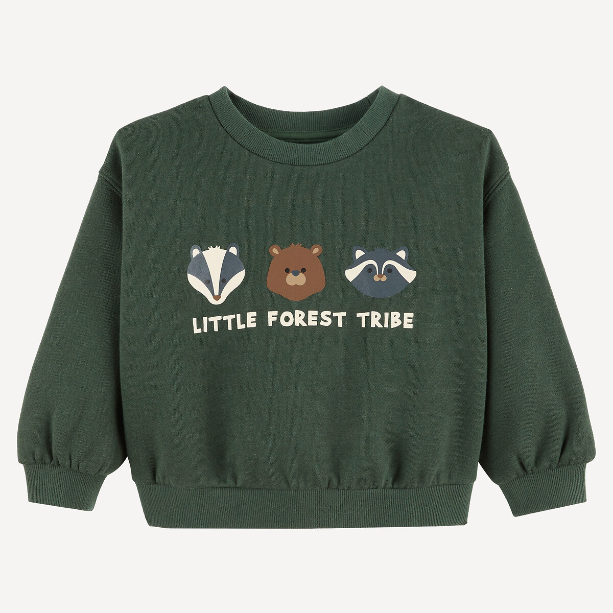 3-teiliges Set, ärmellose Jacke, Sweatshirt und Hose bunt, LA REDOUTE COLLECTIONS
