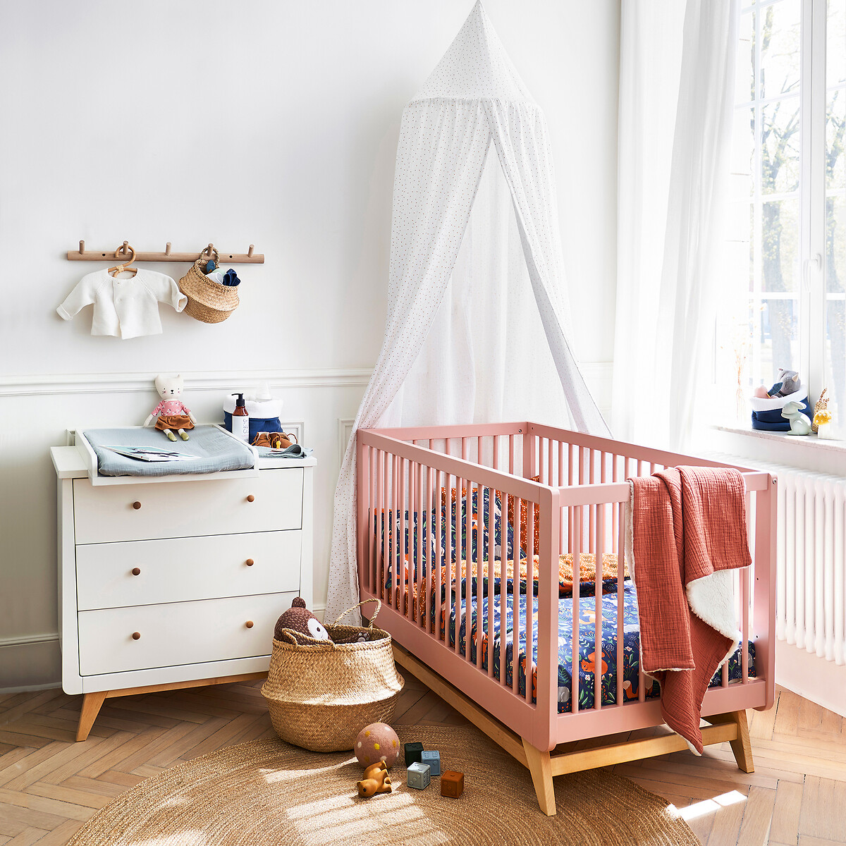 Cesto de parede em verga, Rixy natural, LA REDOUTE INTERIEURS