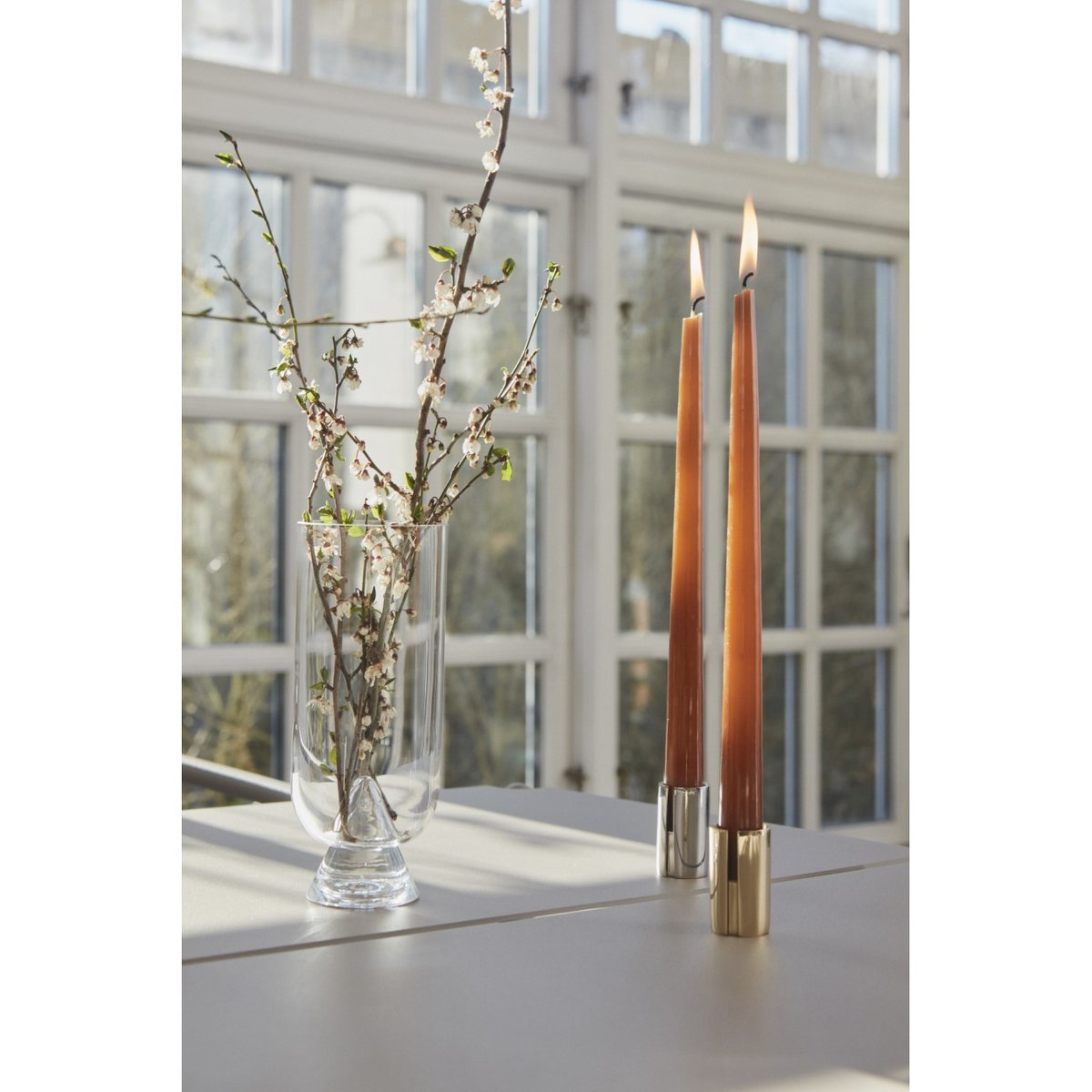 Vase Glacies H 23 cm transparent, AYTM