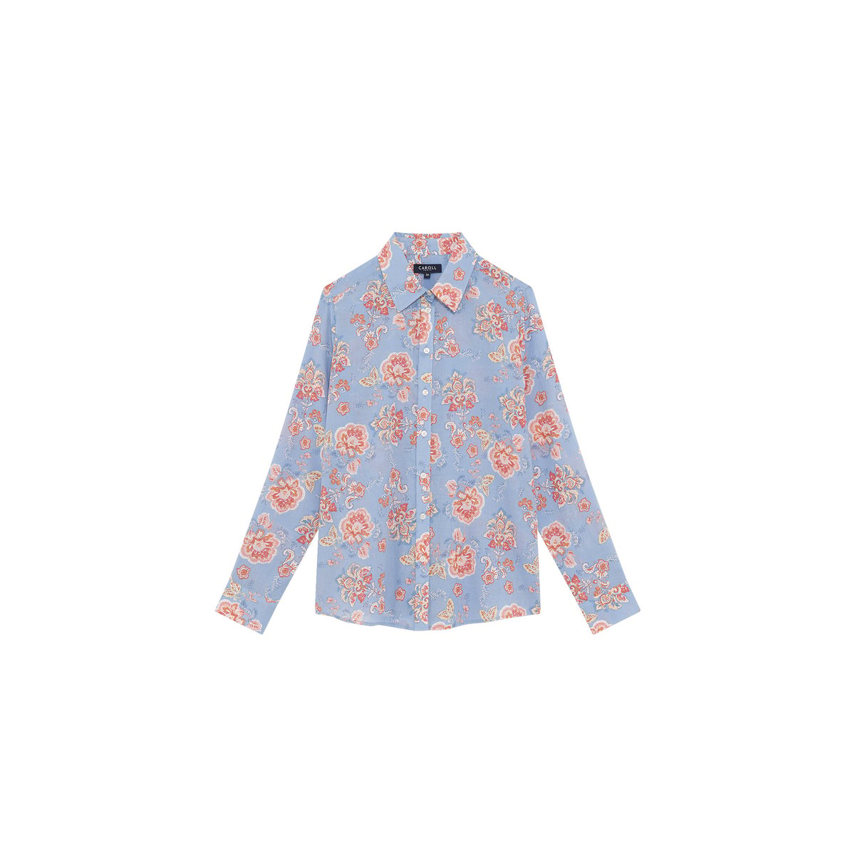 Chemise coupe droite CBRENDA multicolore, CAROLL