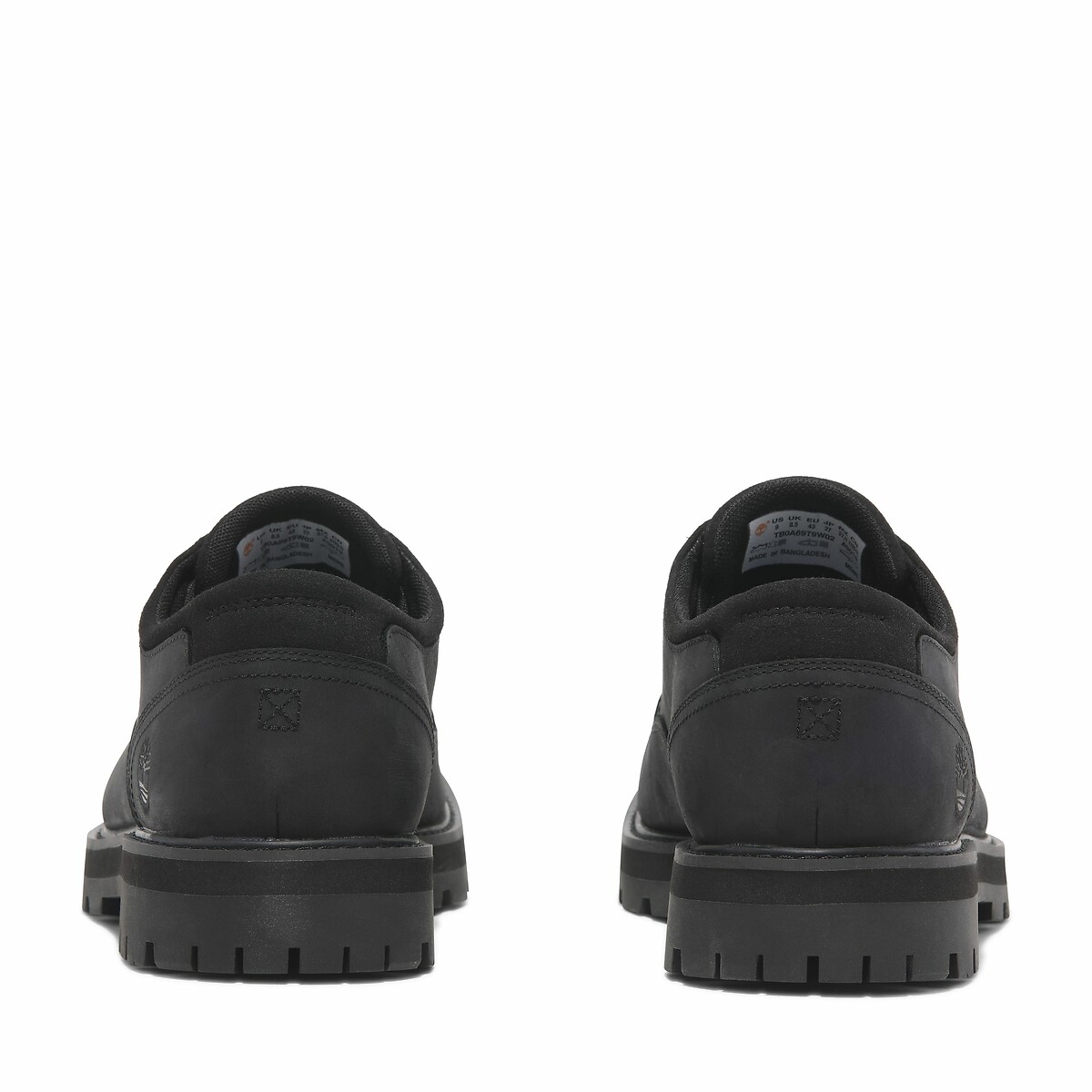 Derby stringate in pelle BRITTON ROAD LACE UP nero , TIMBERLAND