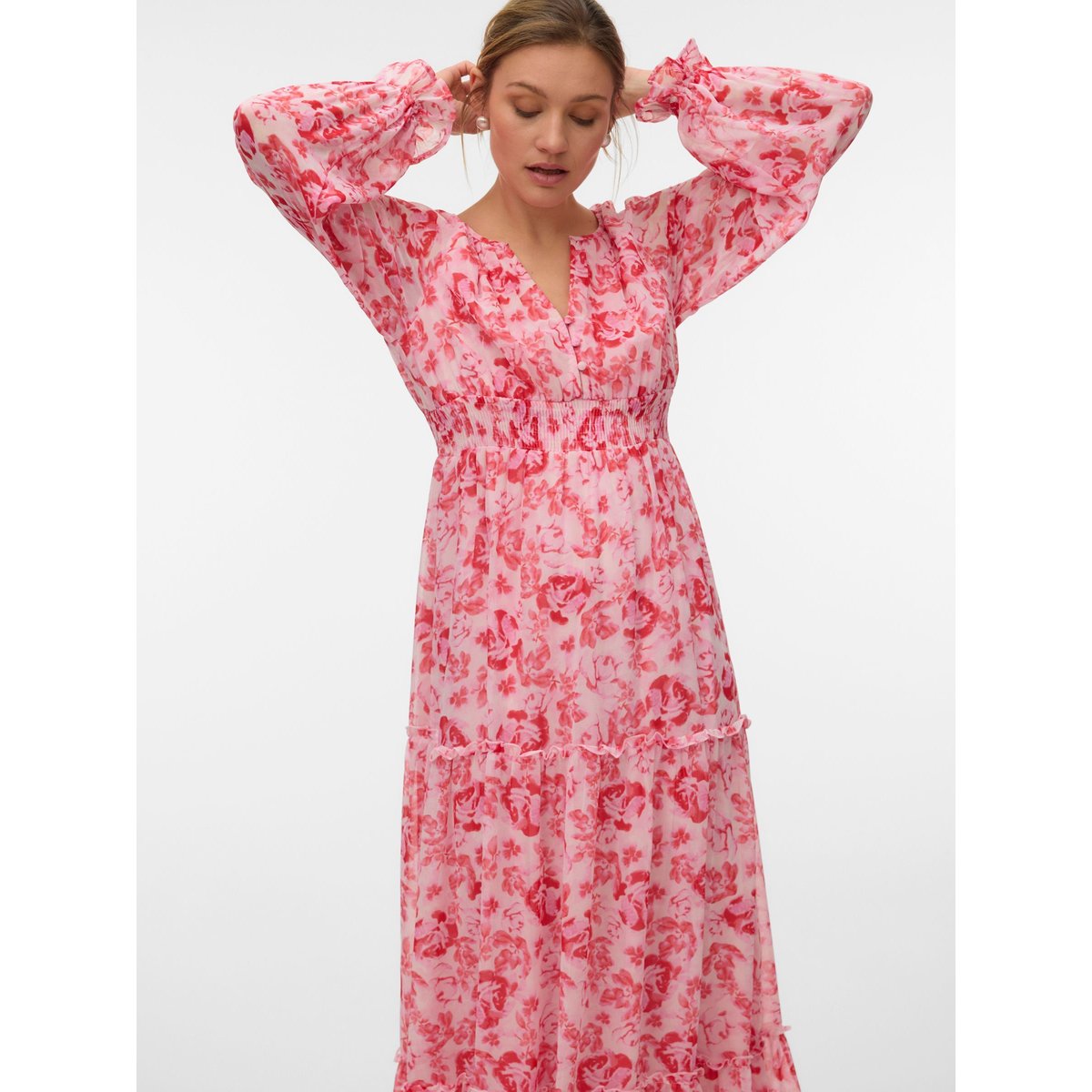 Robe rose - pink marshmallow 1, VERO MODA