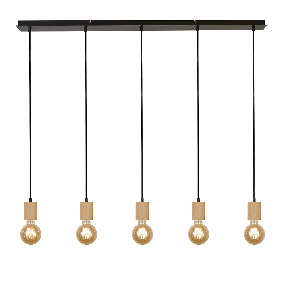 Stockholme 5-Light Pendant Light black, SO'HOME
