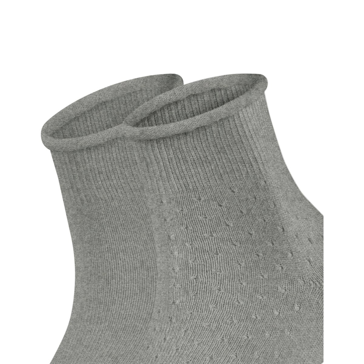 Chaussettes courtes Cozy Dot 2-Pack Semi-opaque argent, ESPRIT