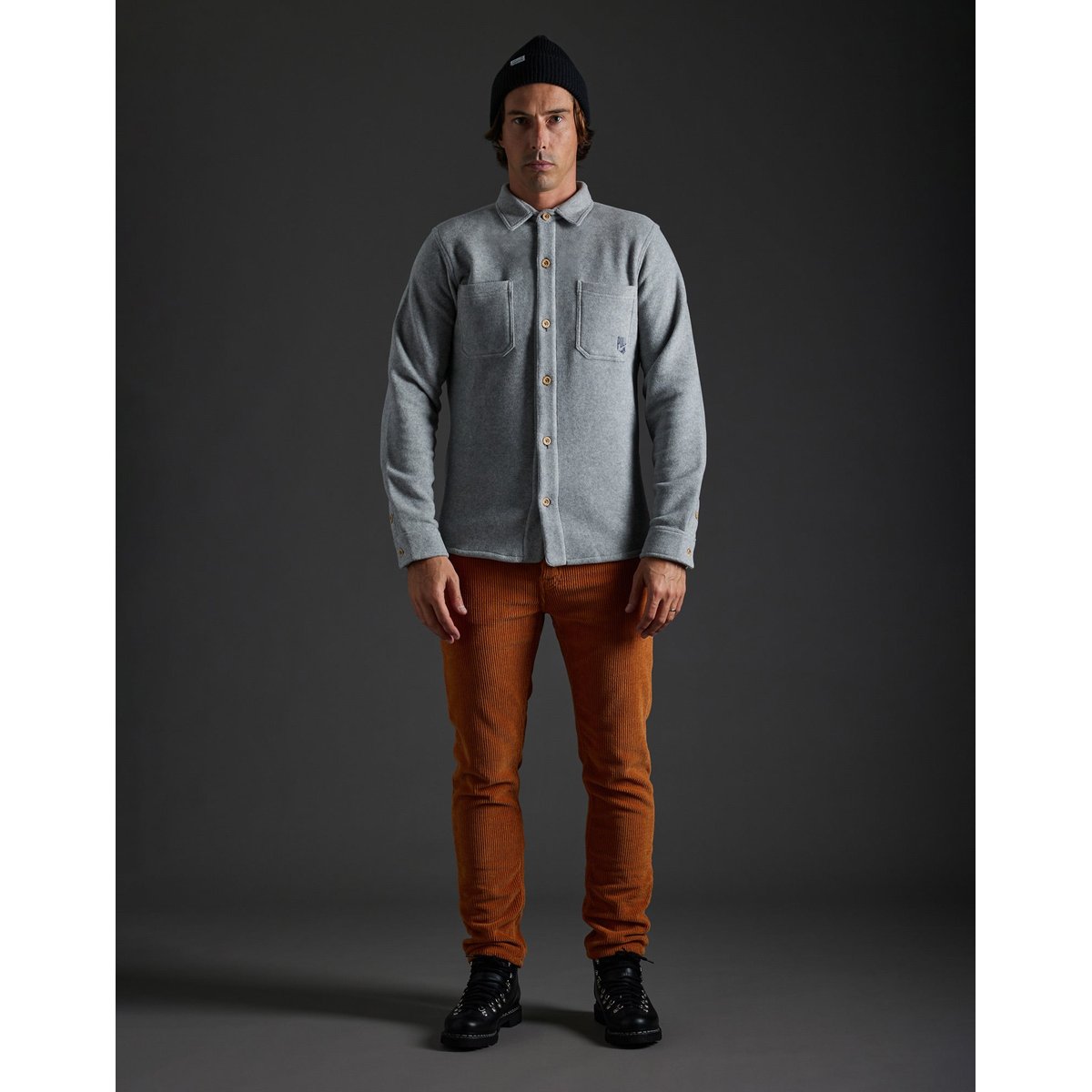 SURCHEMISE POLAIRE HGREY gris, PULLIN