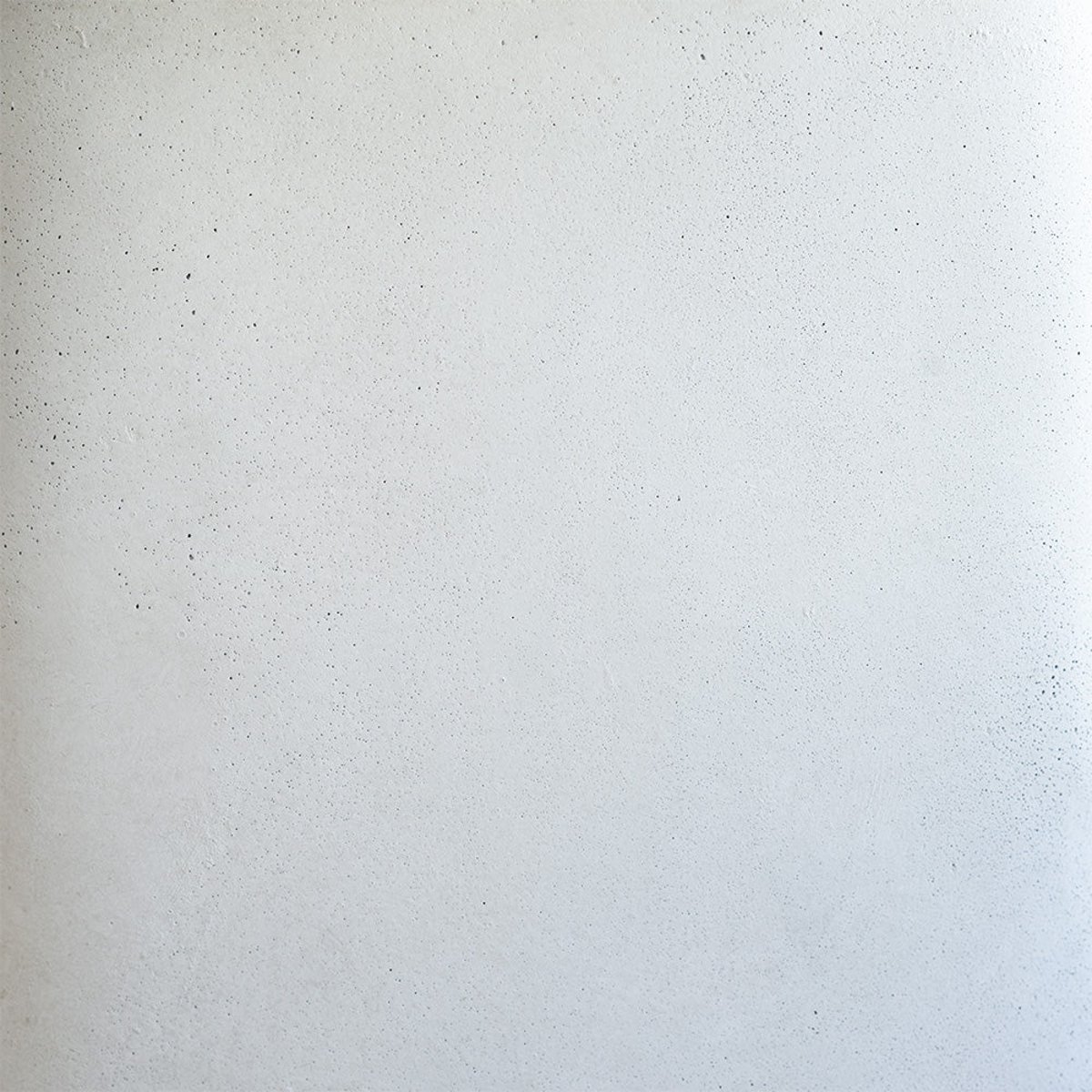 Table basse ovale en béton 105 cm - MAUI blanc, MAISON PAVANE