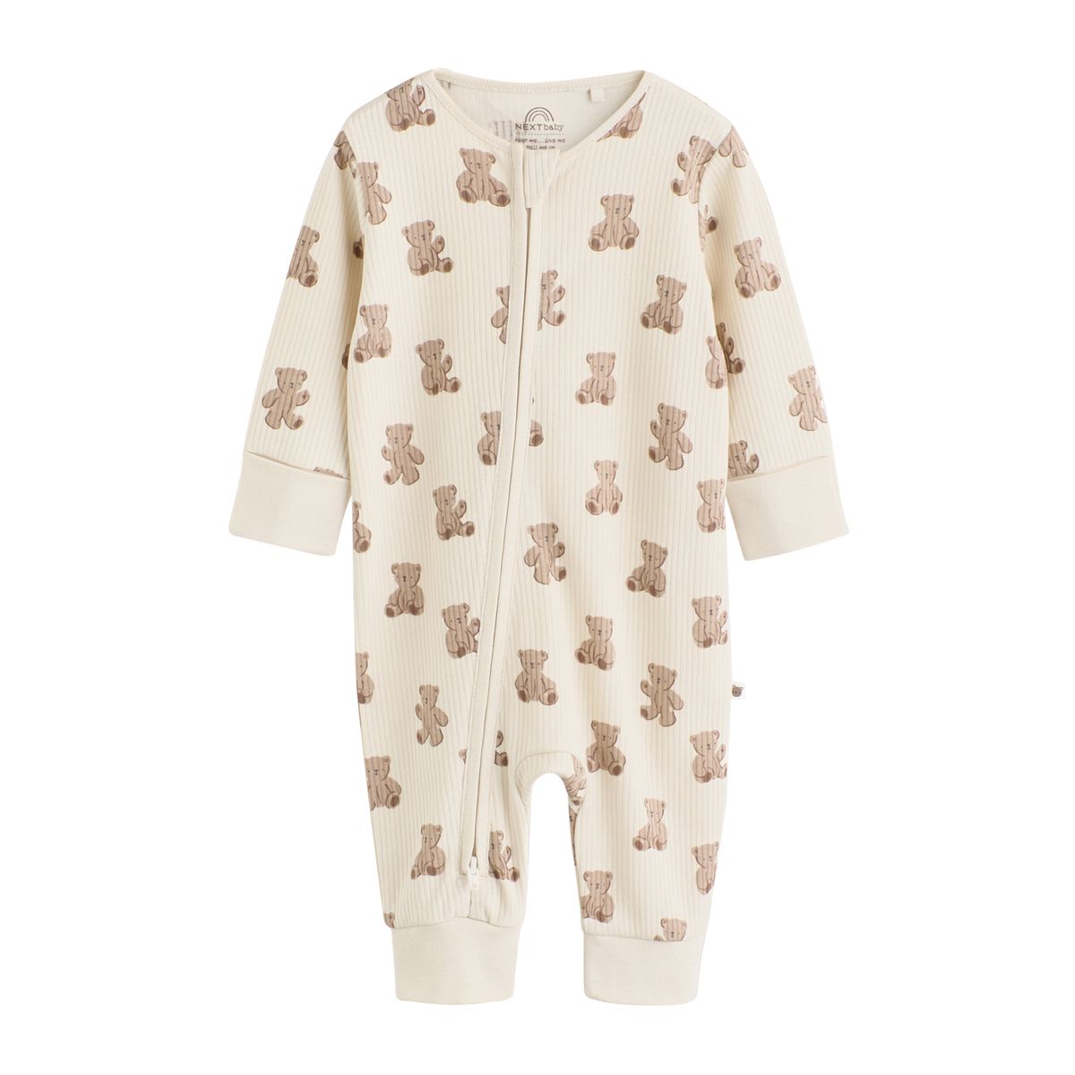 Dors-bien à zip double sens bébé, lot de 4 marron, NEXT