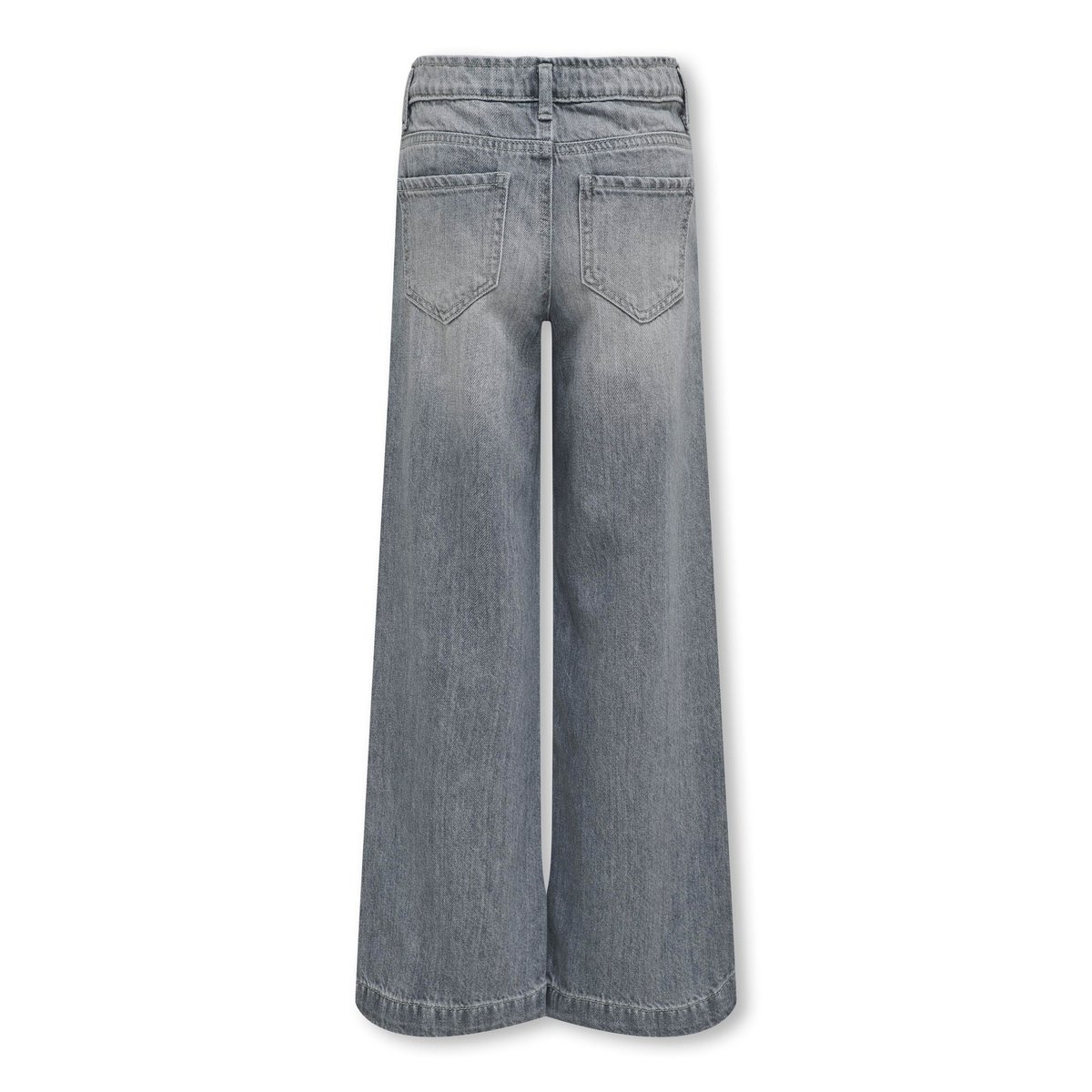 Jean À Jambe Large grey denim, KIDS ONLY